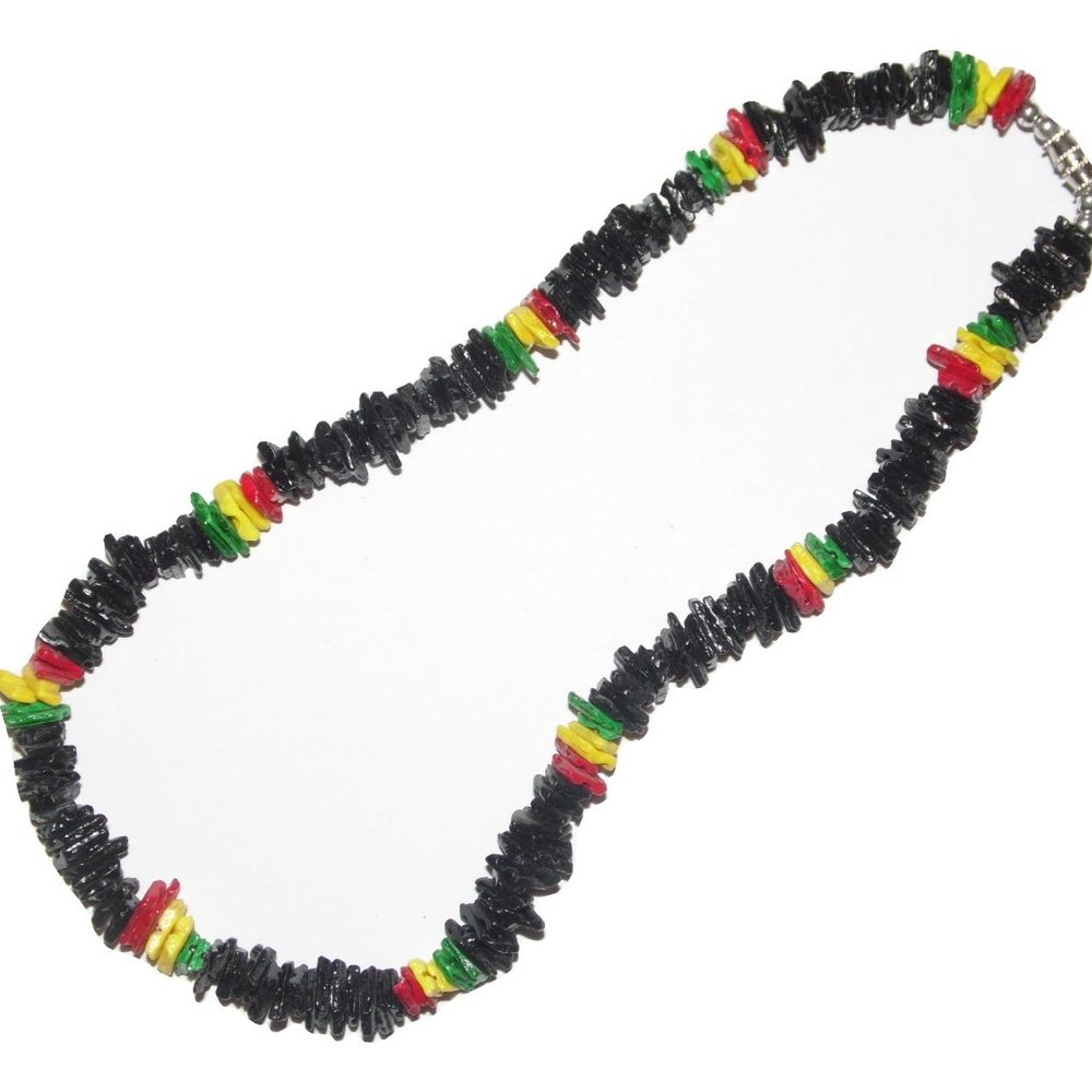 Rasta reggae necklace